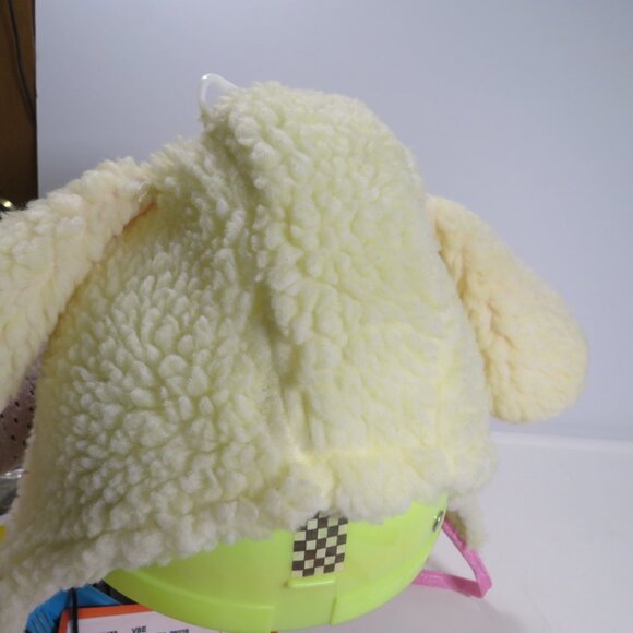 sheep lamb costume Hood hat cap with Floppy Satin ears & pipping Easter - Picture 9 of 14